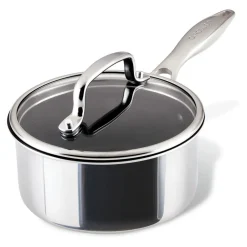 Scratch Defense Stainless Steel Saucepan with Lid 16cm
