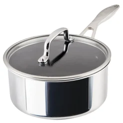 Scratch Defense Stainless Steel Saucepan with Lid 20cm