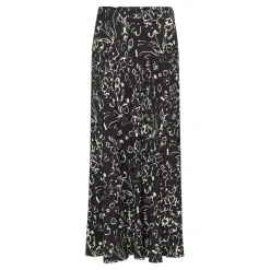 Hot WHISTLES Scribble Bouquet Fluted Skirt