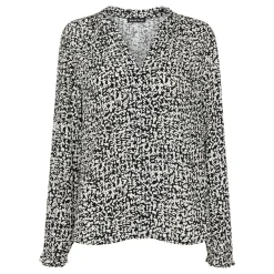 Online WHISTLES Scribble Print Blouse