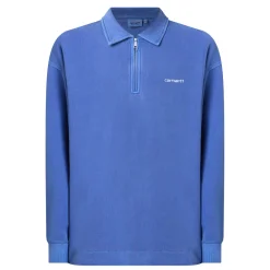 Sale CARHARTT WIP Script Logo Half-Zip Sweatshirt