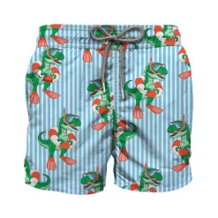 Best MC2 SAINT BARTH Scuba Striped Swim Shorts