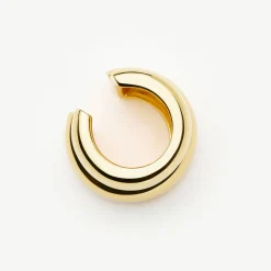Fashion MISSOMA Sculptural Chubby Double Ear Cuff Earring