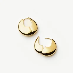 Sale MISSOMA Sculptural Pebble Small Hoop Earrings