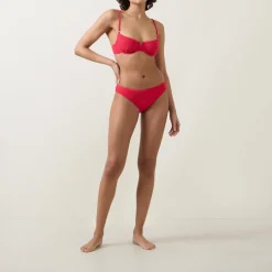 Sea Dive Under-Wired Textured Bikini Top