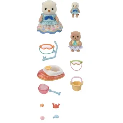 Fashion SYLVANIAN FAMILIES Sea Otter Sisters: Splashy Snorkel Set