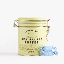Sale CARTWRIGHT & BUTLER Sea Salted Toffee in Tin 130g