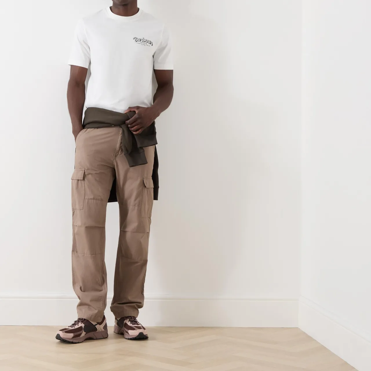 Best BARBOUR Seahouses Logo T-Shirt