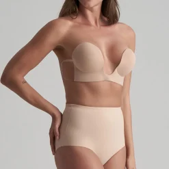 Clearance BYE BRA Seamless U-Style Strapless Bra