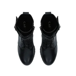 Secure Lace-Up Biker Boots