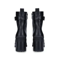 Secure Lace-Up Biker Boots