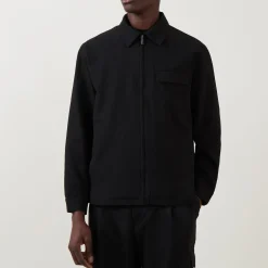 Seersucker Pocket Overshirt