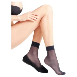 New FALKE Seidenglatt 15 Denier Ankle Socks