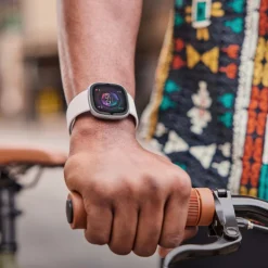 Sense 2 Lunar White-Platinum Smart Watch