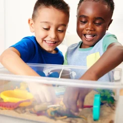 Sensory Bin: Dinosaur Dig