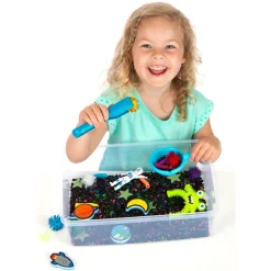 Sensory Bin: Outer Space