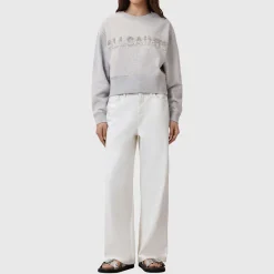 New ALLSAINTS Separo Pearl Logo Sweatshirt