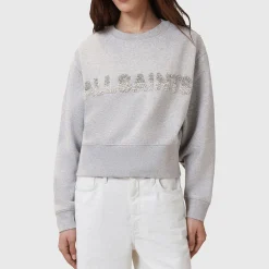 New ALLSAINTS Separo Pearl Logo Sweatshirt