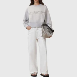 New ALLSAINTS Separo Pearl Logo Sweatshirt