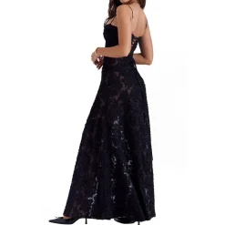 Seren Floral Lace Flared Dress