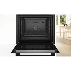 Series 4 Built-in Oven with Added Steam Function 60x60cm Black