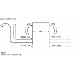 Series 2 Free-Standing Dishwasher 60cm White