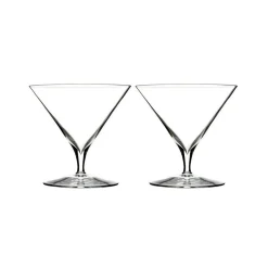 Hot WATERFORD Set of 2 Elegance Martini Glasses