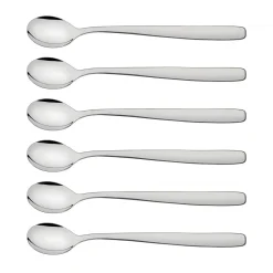 Set of 6 Stainless Steel Latte Spoon