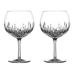 Online WATERFORD Set of Two Lismore Balloon Glasses