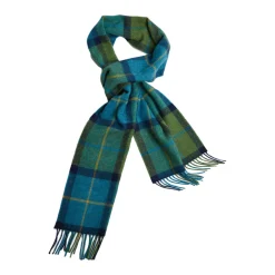 Shannon Check Lambswool Scarf