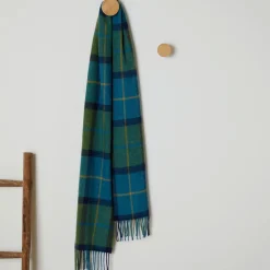 Shannon Check Lambswool Scarf