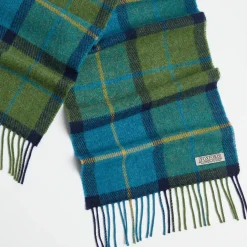 Shannon Check Lambswool Scarf