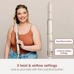 Online SHARK FlexStyle Curly & Coily Collection, 4 Attachments -Stone