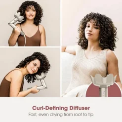 Online SHARK FlexStyle Curly & Coily Collection, 4 Attachments -Stone