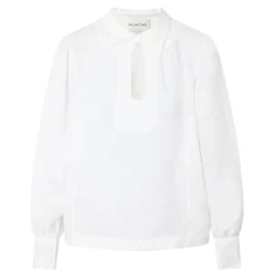 Shellcu Balloon-Sleeve Blouse