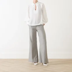 Shellcu Balloon-Sleeve Blouse