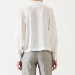 Shellcu Balloon-Sleeve Blouse