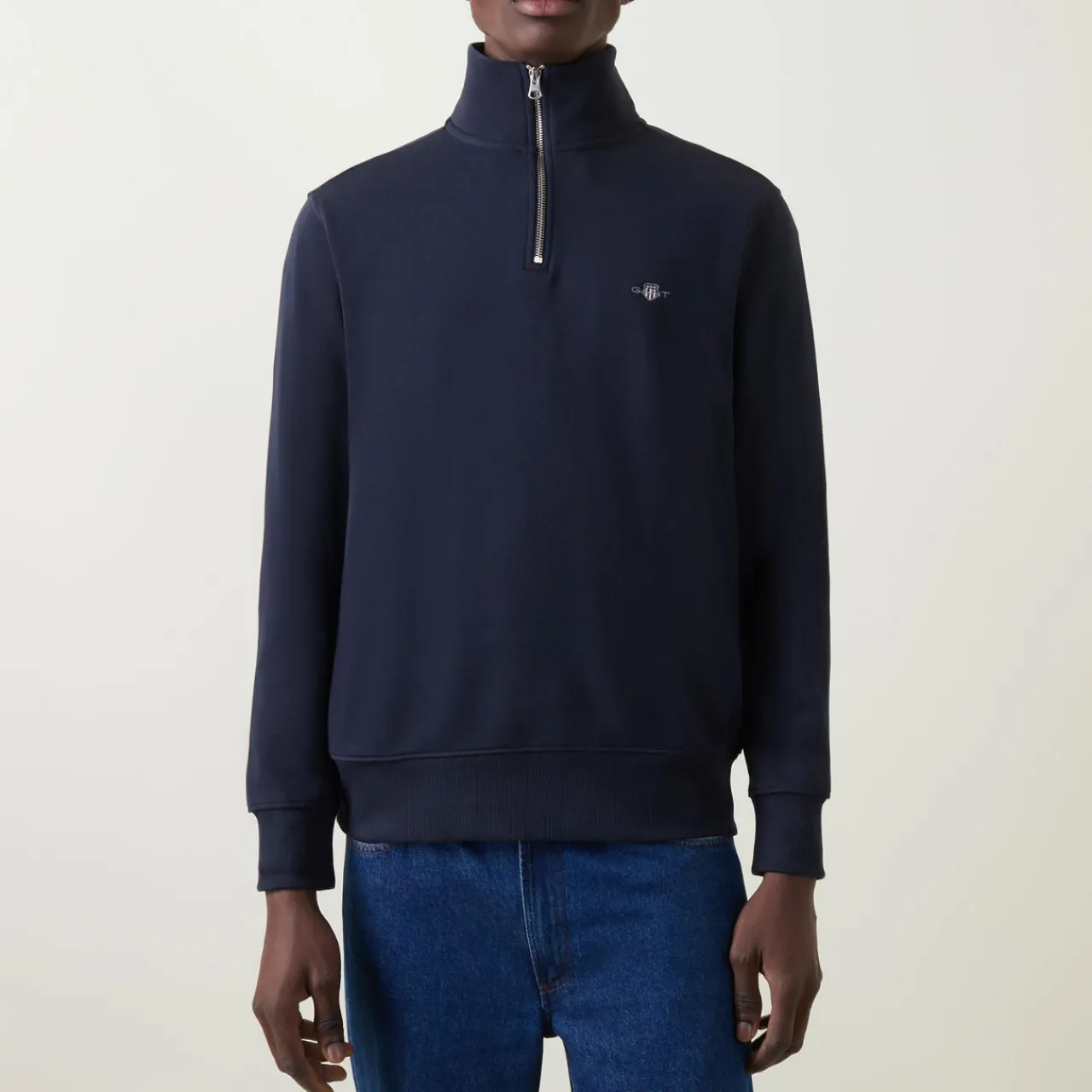 Hot GANT Shield Half-Zip Sweatshirt