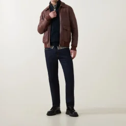 Shield Logo Half-Zip Cable Knit Sweater