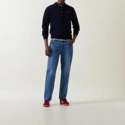 Clearance GANT Shield Logo Knitted Polo Shirt