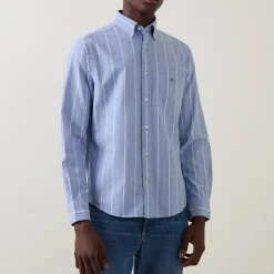 Outlet GANT Shield Logo Striped Shirt