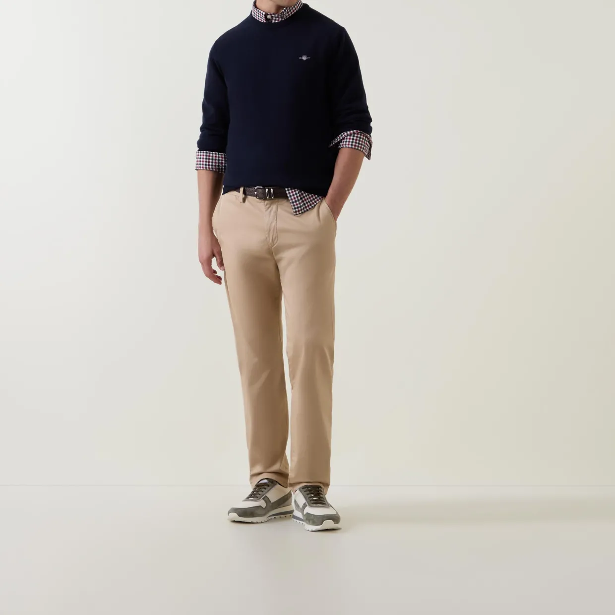 Shield Logo Superfine Knitted Sweater