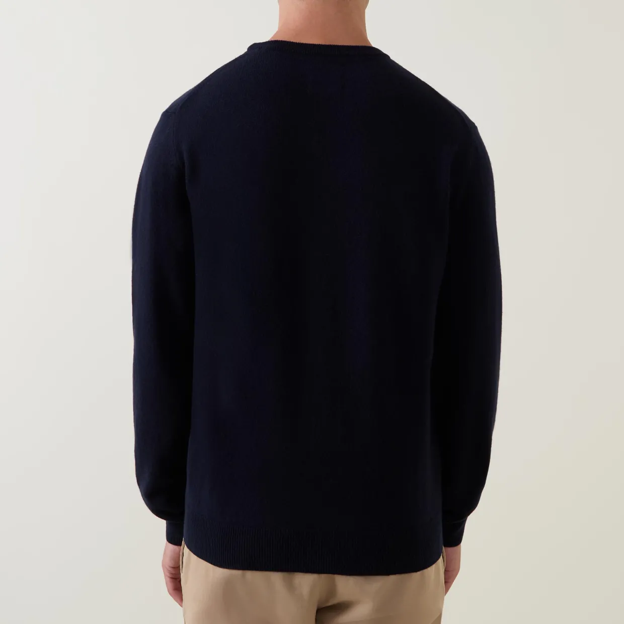 Shield Logo Superfine Knitted Sweater
