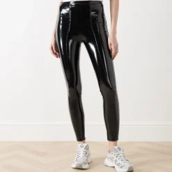 Shiny Faux Patent Leggings