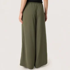 Shirley Drawstring Wide Leg Trousers