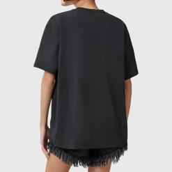 New ALLSAINTS Shkull Logo Boyfriend T-Shirt