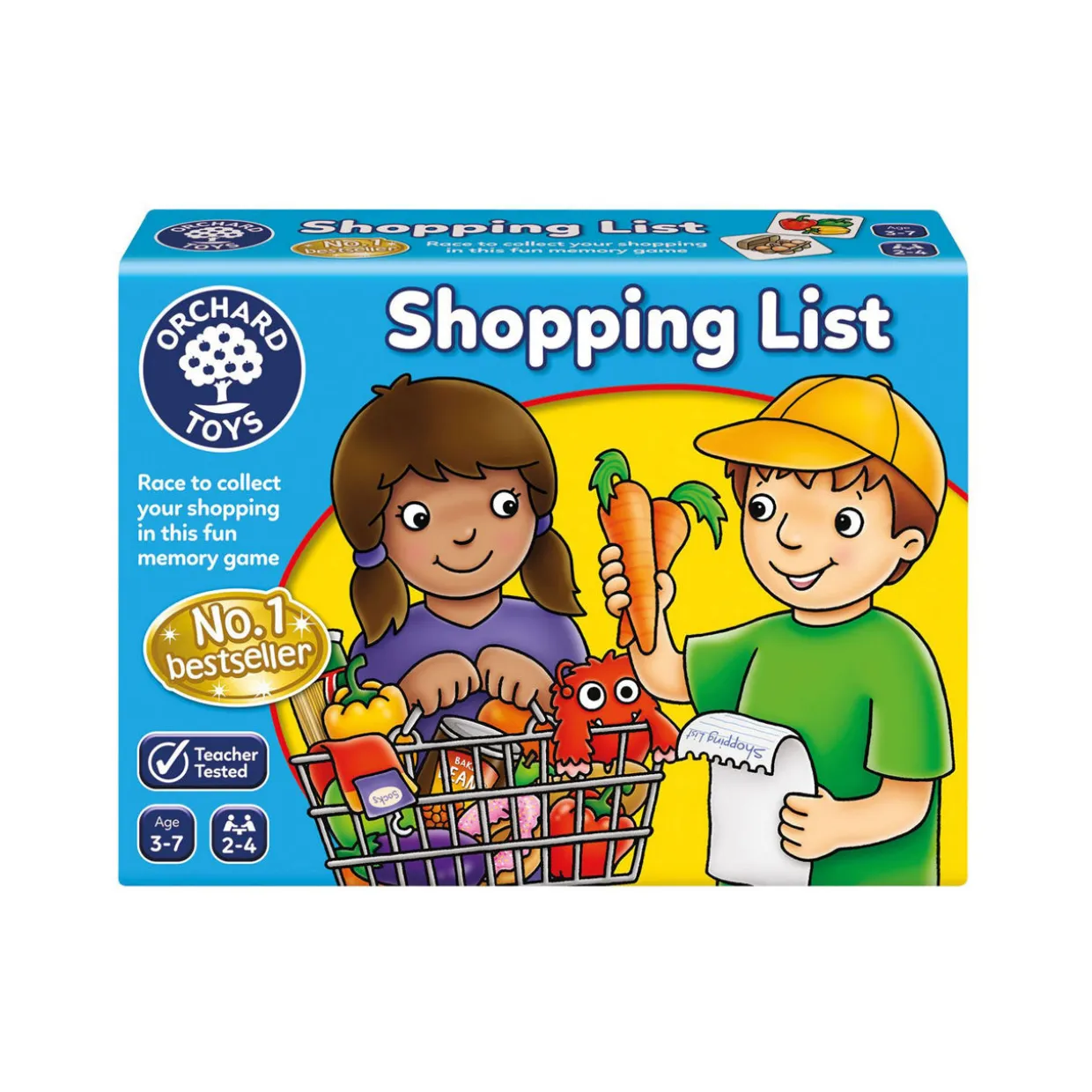 Shopping List Memory Game