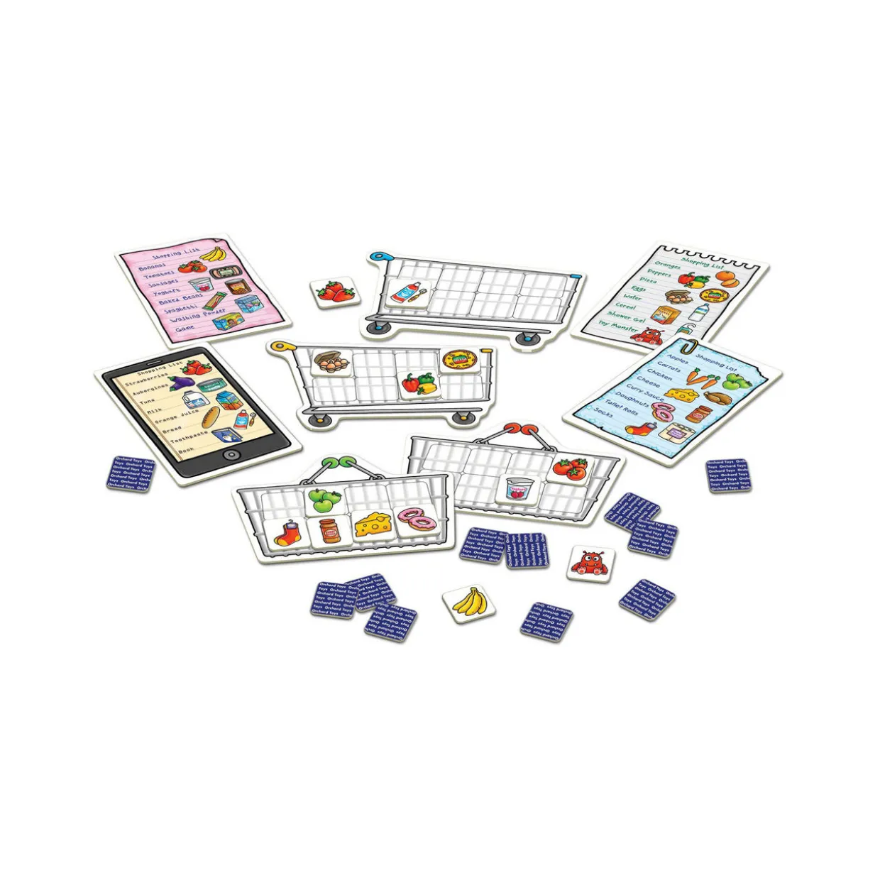 Shopping List Memory Game