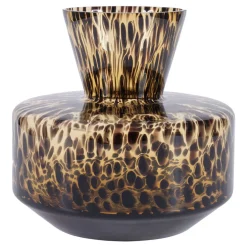 Sierra Patterned Glass Vase