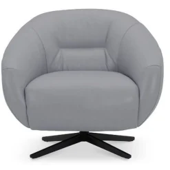 New CASEYS FURNITURE Sierra Swivel Chair Grey